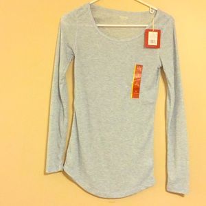 Baby Blue Sparkle Long Sleeve